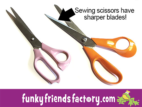 toy-making supplies - scissors