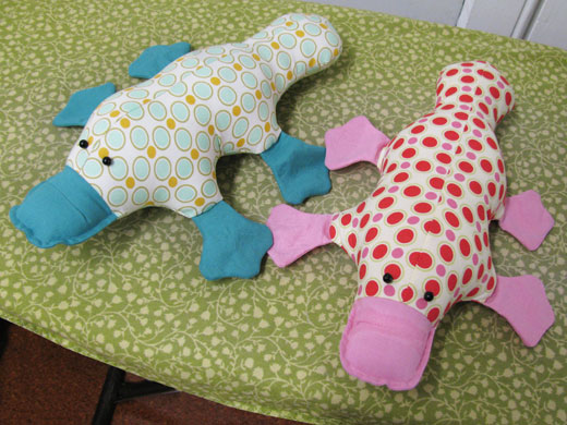 Urban Sewing Lounge workshop Platypus