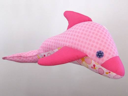 DOLPHIN soft toy pattern web