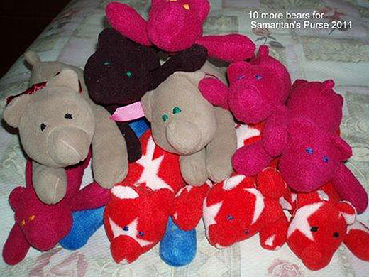 Billion Bears FREE teddy bear pattern