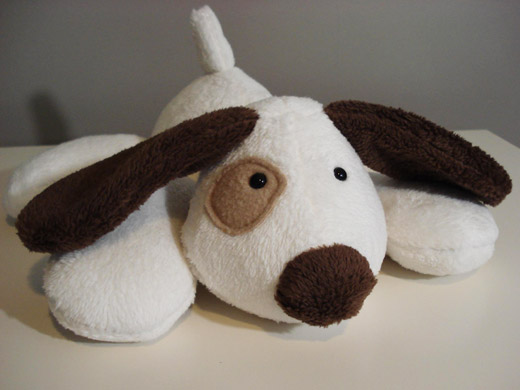 Fleece custom plush toy dog for sale