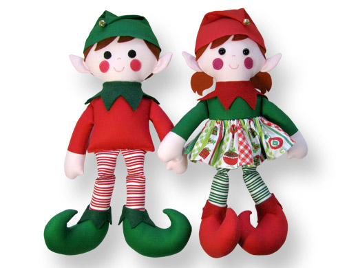 Elf Doll Christmas Sewing Pattern