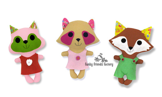 kawaii animal doll patterns