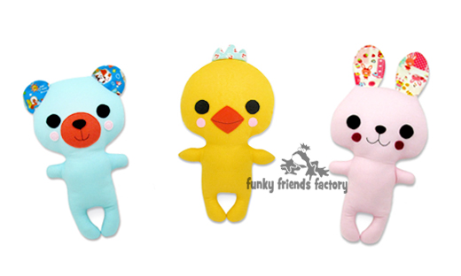 kawaii animal doll patterns 2