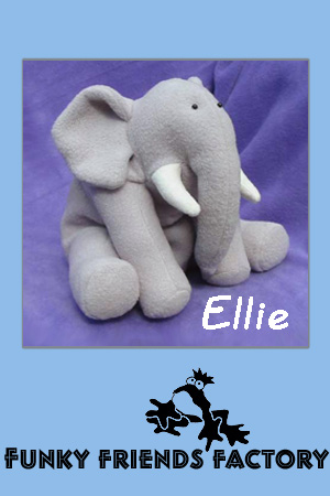 Ellie Elephant Pauline McArthur Funky Friends Factory