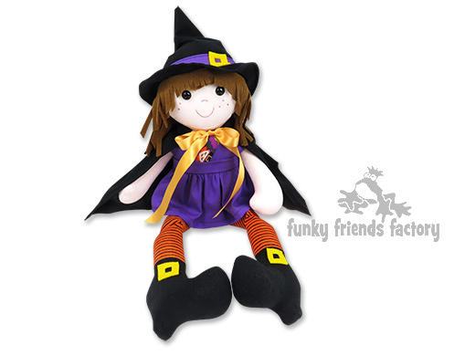 Witch sewing pattern Pauline McArthur funkyfriendsfactory