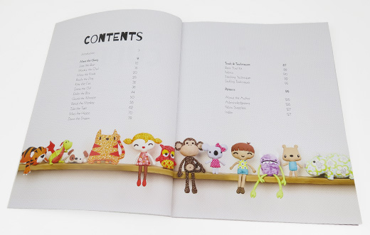Mariska Vos Bolman Sew Cute To Cuddle Soft Toy Pattern Book