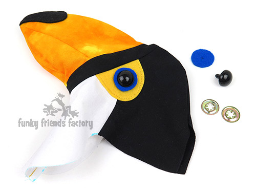 My NEW Toucan toy sewing pattern needs a NAME!