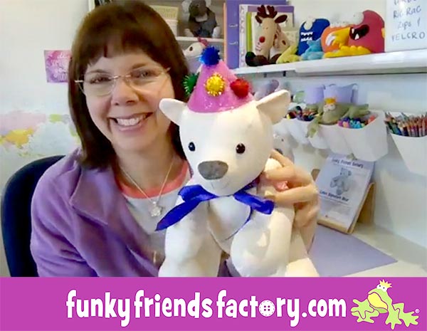 Pauline McArthur- Funky Friends Factory sew-along call 2