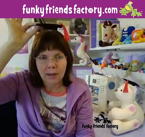 Pauline McArthur - Funky Friends Factory - SEW-ALONG