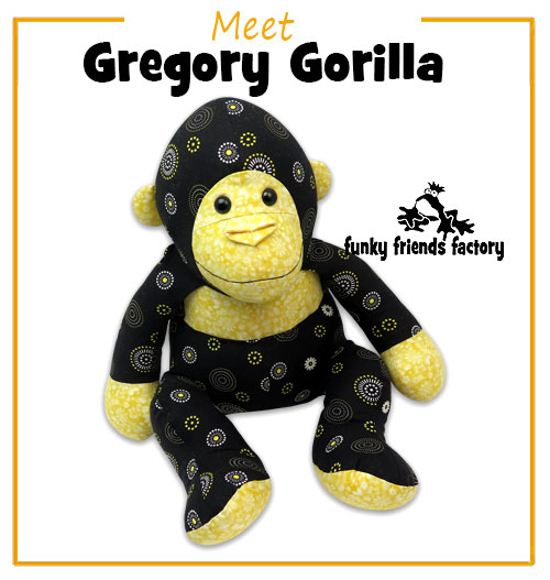 NEW Gorilla toy pattern!