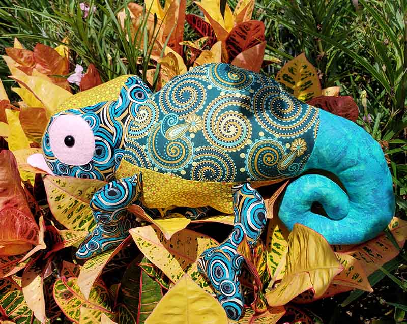 Chameleon Pattern sewn by Diana Sageser