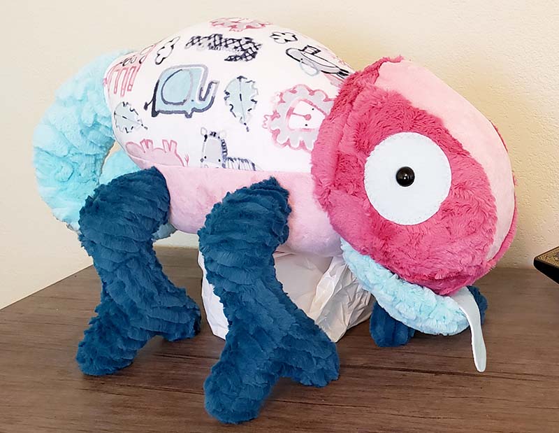 Chameleon Pattern sewn by Michelle Hall