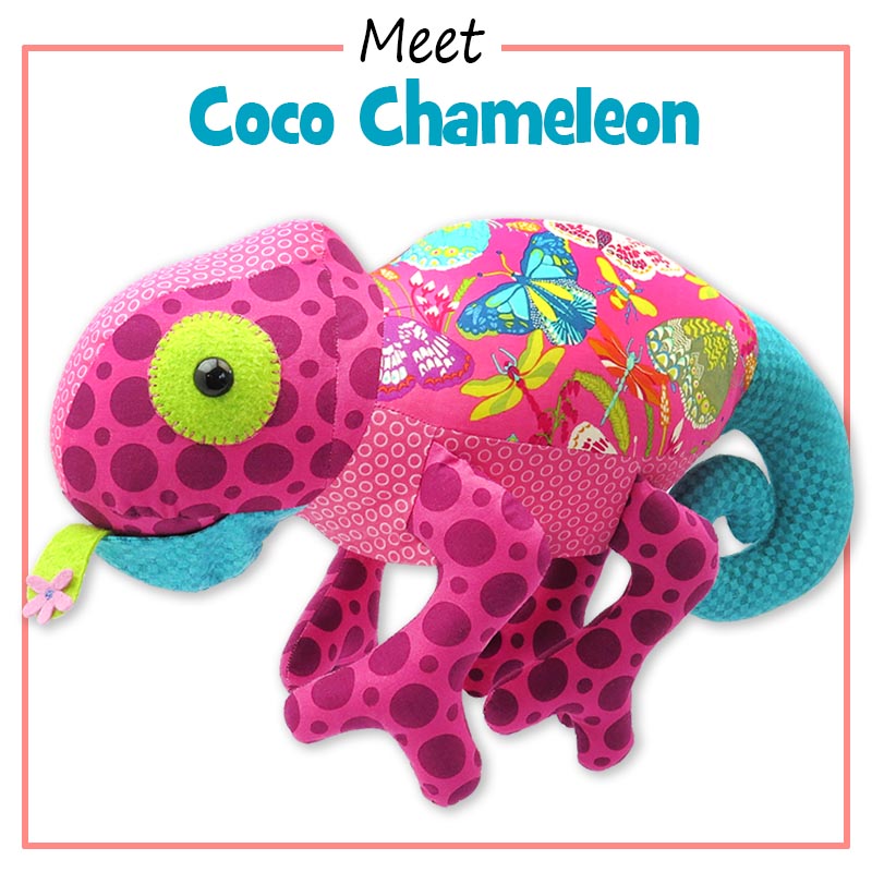 Coco Chameleon Pattern