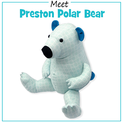 Preston Polar Bear sewing pattern