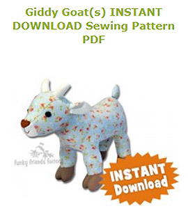 Goat Sewing Pattern