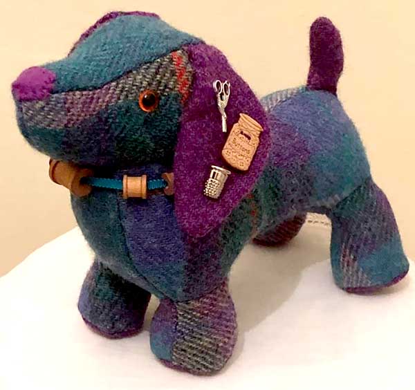 Digger Dachshund Pattern sewn By JanetP