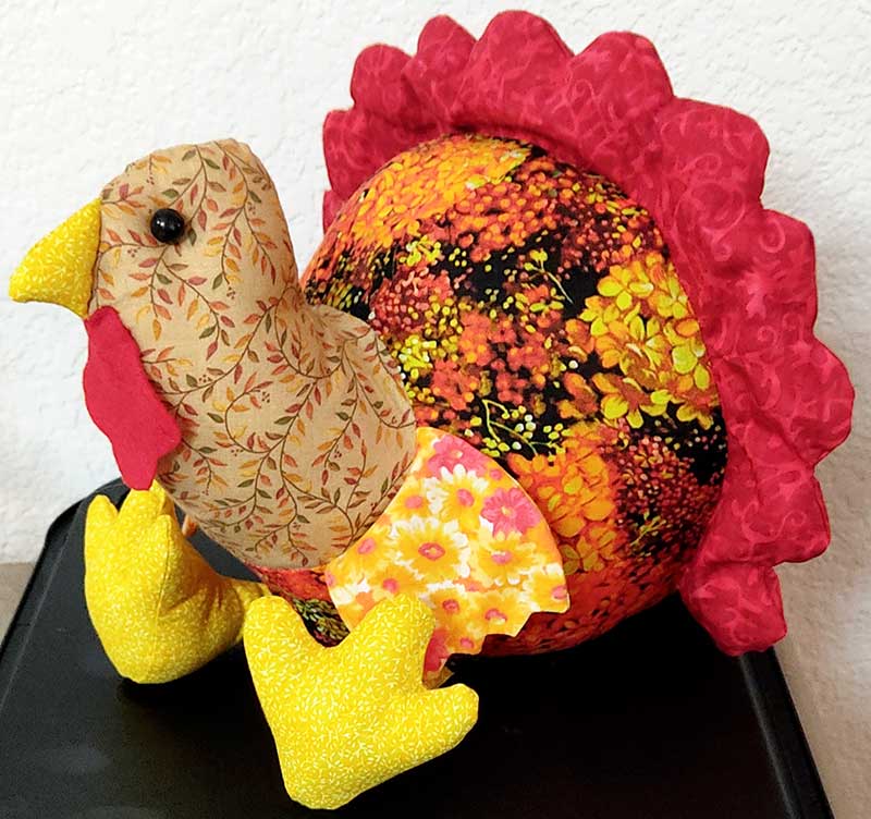 TomTurkey Pattern sewn by PaulineEdwards