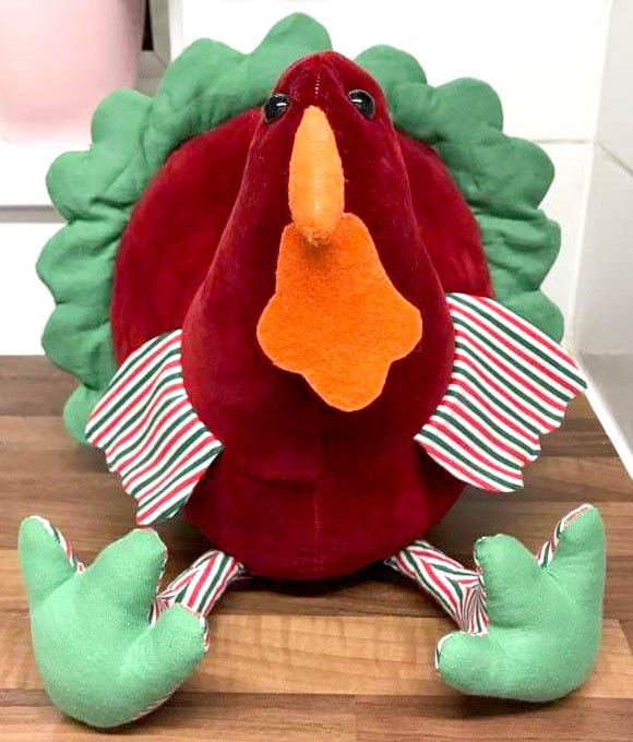 Turkey Pattern sewn by Vicki Wheeler2