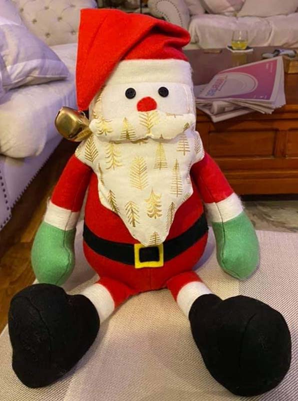 Santa Sewing Pattern sewn by JennyC