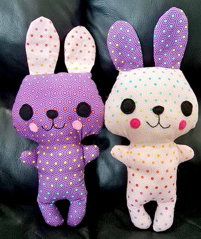 Kawaii-Kuties-bunny-sewn-by-Geraldine-Yeo
