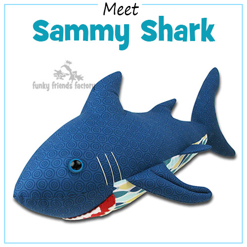 Meet Sammy SHARK sewing pattern