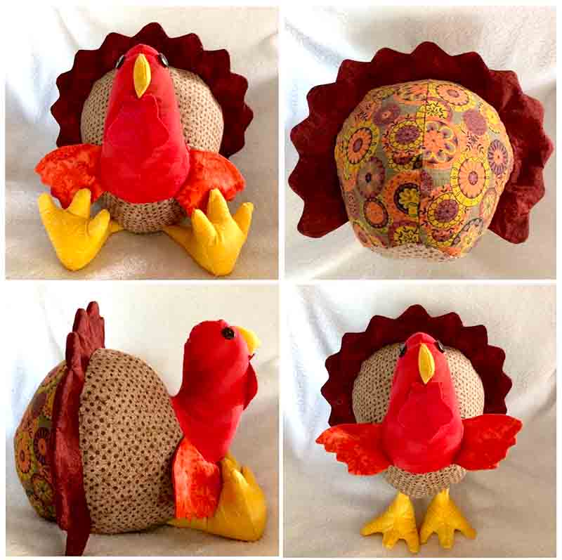 Turkey Pattern sewn by Alice Berntson