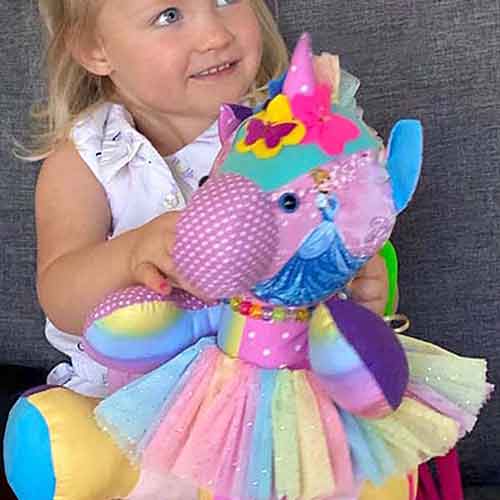 MORE Kelsey the Keepsake Unicorn pattern feedback photos!