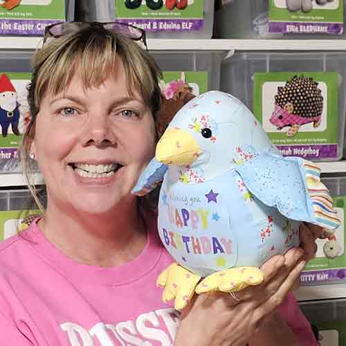 More fun ideas to celebrate with the Best Wishes Baby Bird pattern!🩵