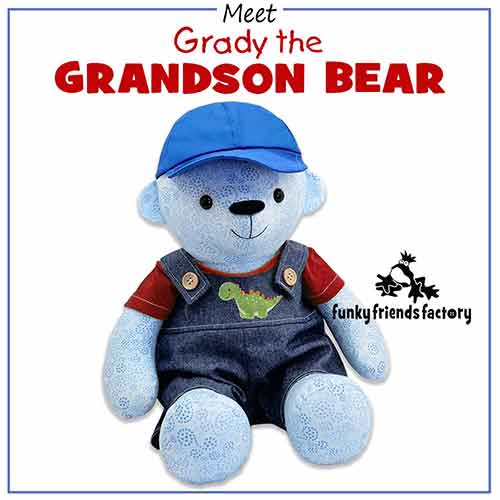 Meet Grady GRANDSON Bear!