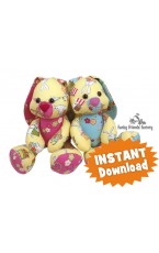 Easter Bunny Buddies INSTANT DOWNLOAD Sewing Pattern PDF
