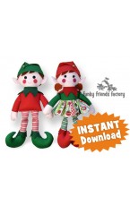 Elf CHRISTMAS  Doll Sewing Pattern