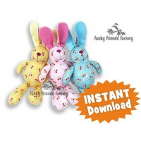 Baby Bunny Rabbit INSTANT DOWNLOAD Sewing Pattern PDF