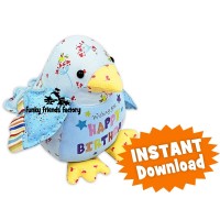 Best wishes BABY BIRD toy pattern