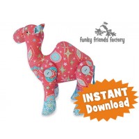 Chrissy Camel CHRISTMAS INSTANT DOWNLOAD Sewing Pattern PDF