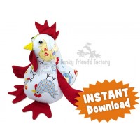 Chook/Chicken INSTANT DOWNLOAD Sewing Pattern PDF
