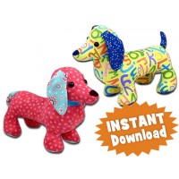 Dachshund toy pattern dog