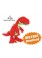Timmy T-Rex Soft Toy Sewing Pattern INSTANT DOWNLOAD 
