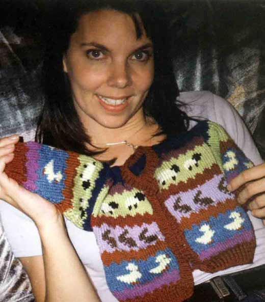 knitting pattern design Pauline McArthur